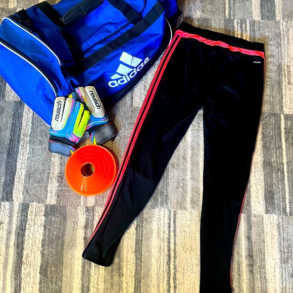 Adidas Pink Strip Track Jogger Small - Picture 3 of 8